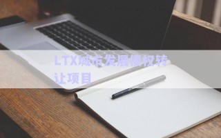 LTX城市發(fā)展債權(quán)轉(zhuǎn)讓項目 LTX城市發(fā)展債權(quán)轉(zhuǎn)讓項目