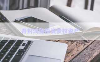 開封鴻德投資債權資產(chǎn) 開封鴻德投資債權資產(chǎn)