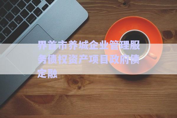 界首市養(yǎng)城企業(yè)管理服務債權資產項目政府債定融-第1張圖片-政信固收網(wǎng) 界首市養(yǎng)城企業(yè)管理服務債權資產項目政府債定融-第1張圖片-政信固收網(wǎng)